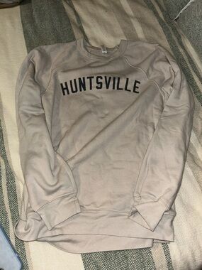 Bella Canvas Huntsville Crewneck Sweatshirt - Taupe Beige